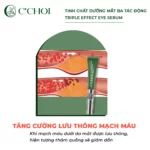 Tinh Chất Dưỡng Mắt 3 Tác động C’choi - Triple Effect Eye Serum - Tăng Cường Lưu Thông Máu Giúp Giảm Quầng Thâm - Punar - 9Mart.vn