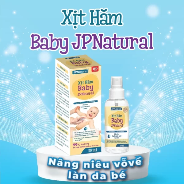 Xịt Hăm Baby Jpnatural - Nâng Niu Vỗ Về Làn Da Bé - 9Mart.vn