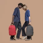 Balo Tái Chế Tucano Speed Eco Macbook Pro 16'' - Mẫu Xám Và đỏ - 9Mart.vn