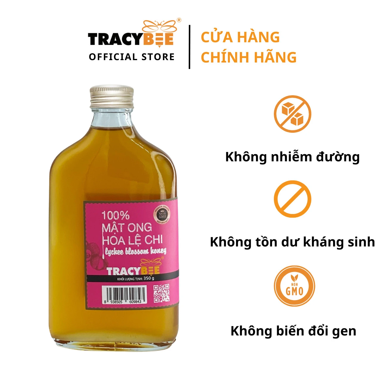 Mật Ong Hoa Lệ Chi Nguyên Chất Tracybee - 9mart.vn
