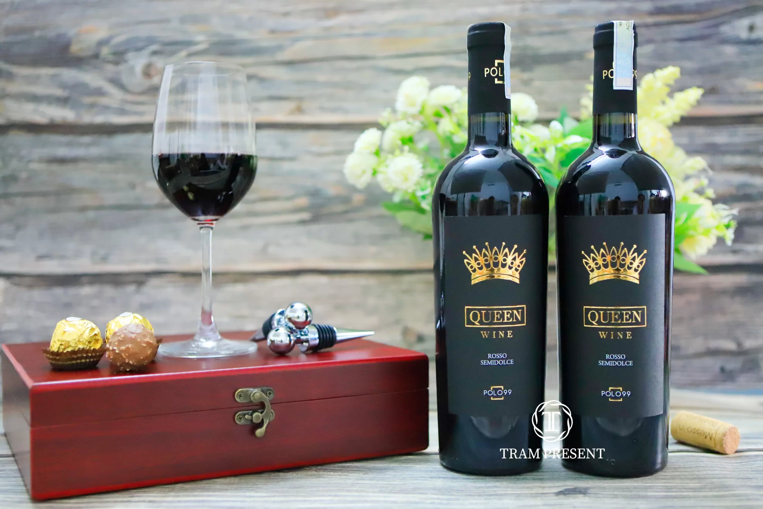 Rượu Vang Polo 99 Queen Wine Vino Da Tavola Rosso 75c - 9mart.vn
