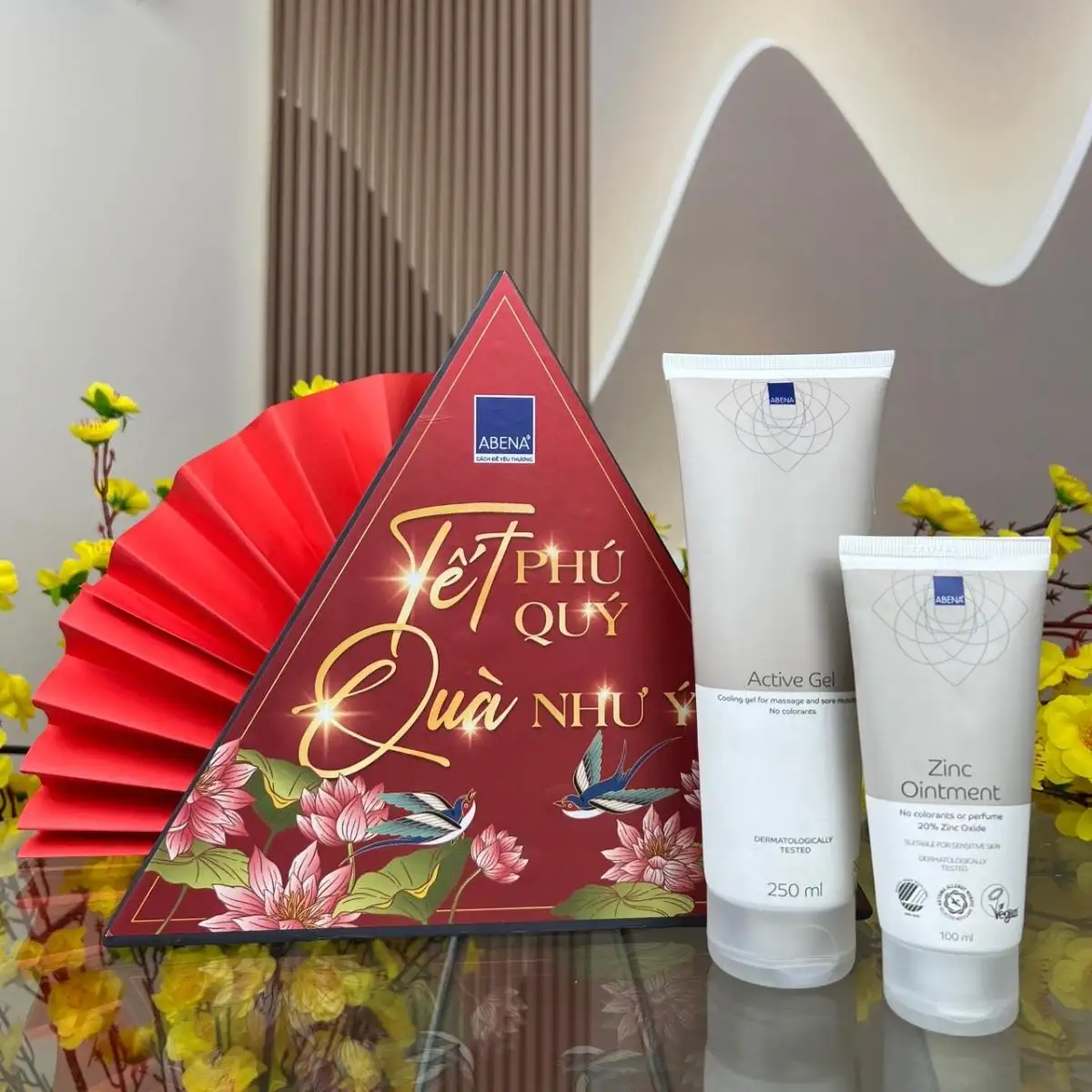 Combo Tết Phú Quý - Quà Như Ý - Bộ Quà Tết 2024 Abena - 9Mart.vn