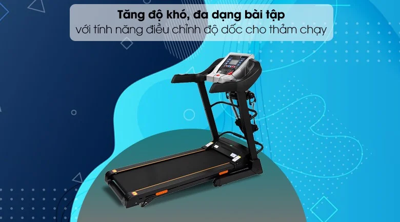 Đa Dạng Bài Tập Trên Máy Chạy Bộ Trong Nhà Airbike Sport T800