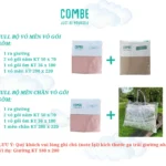 ThÔng Tin SẢn PhẨm Bộ Ga Giường 5 Món Tencel 60s Combe - 9Mart.vn