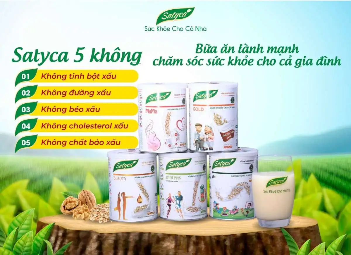 Thương Hiệu Satyca - Sức Khỏe Cho Cả Gia đình - 9Mart.vn