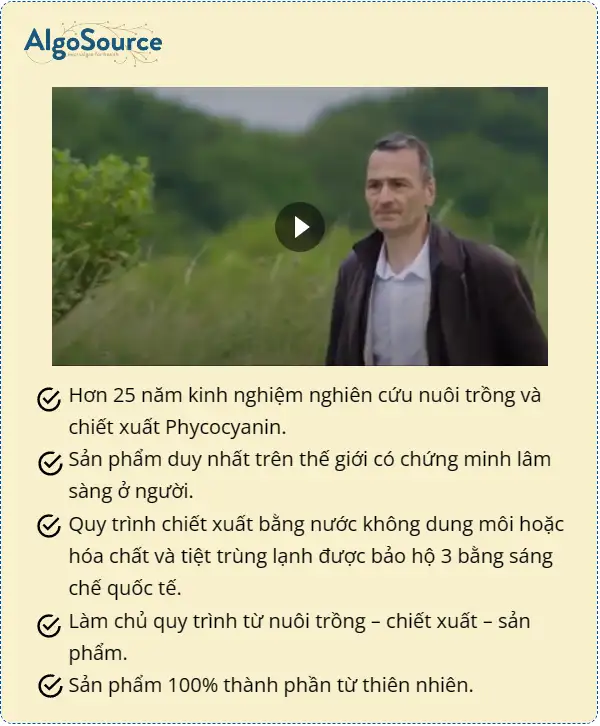 Algosource, France - Nhà Sản Xuất Tại Pháp