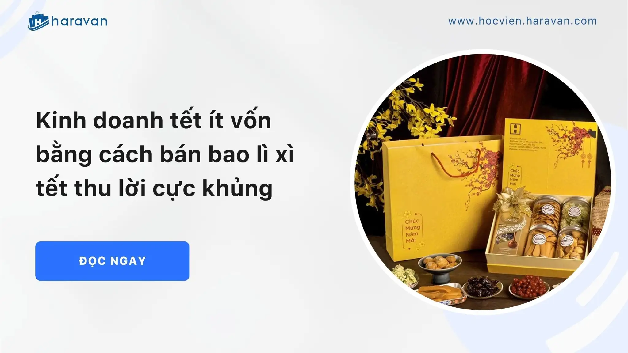 Kinh doanh tết ít vốn bằng cách bán bao lì xì tết thu lời cực khủng